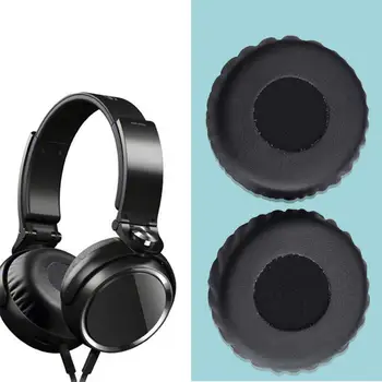 1 pár fejhallgató párnák cserélhető porálló, lélegző játék fejhallgató-tok MDR XB600-hoz