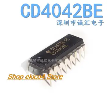 10db Eredeti készlet CD4042BE DIP-16 D