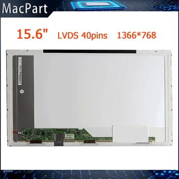 15.6'' Laptop LED LCD képernyő mátrix Lenovo G580 G500 G505 G510 G550 G555 G560 G570 G575 G585 B560 v580 1366 * 768 LVDS 40tűk