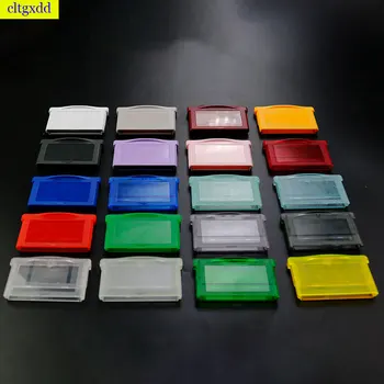 20 szín a GBA játékkazetta tokjához kiváló minőségű kazettás tok