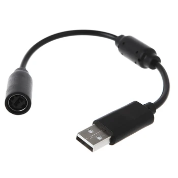 2020 Új USB szakadár kábel adapter kábel csere az Xbox 360 vezetékes játékvezérlőhöz