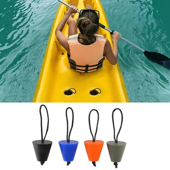 2db gumi szilikon lyukdugó könnyű tengerészeti felszerelés kúpos szilikondugó zsinór vízelvezető gumi dugóval