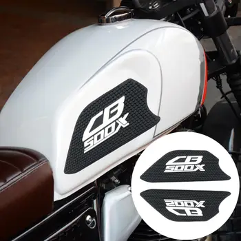 2Db gáztartály védők Gumi motorkerékpár matricák Gyors telepítés Motorkerékpár módosított gáztartály csúszásgátló matricák