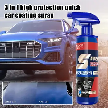 3 az 1-ben gyors bevonatú spray magas védelem autó magas védelem gyors festék spray magas védelem autófesték javító spray