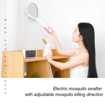3500V 5In1 szúnyog Swatter lámpa Multicunctional Fly Swatter Mosquito Fly Denevér szög állítható