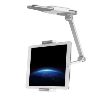 360 ° Forgó tabletták Mobiltelefon konzol állítható fali táblagép állvány asztali tartó tartó IPhone IPad Air Mini Pro 4-13inch
