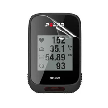 3db PET átlátszó védőfólia védő Polar M460 GPS kerékpáros komputer Kerékpáros kerékpár Sport képernyővédő fólia fedél védelme