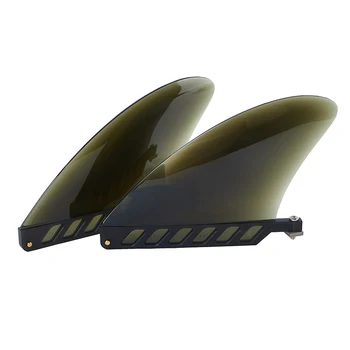 4.6 hüvelykes puha Flex Sup középső uszony fehér vízuszony Air Sup hosszú deszka szörfdeszka felfújható szörfdeszka szörfözési kiegészítők