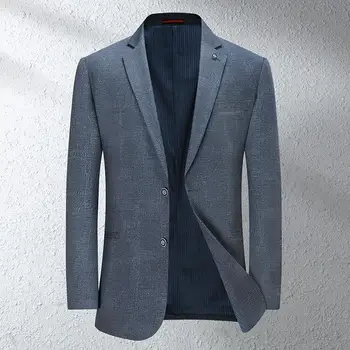 5747-2023 divatos single west jacket férfi koreai változata tavaszi és nyári karcsú brit stílusú szép kis öltöny