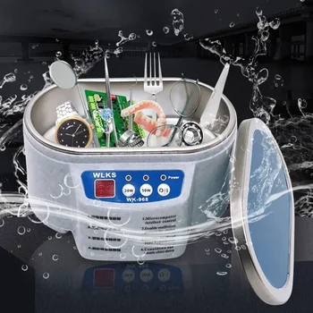 628ml ultrahangos tisztító ultrahangos fürdő ékszeralkatrészekhez Szemüveg áramköri tisztító gép Ultrahangos ékszertisztító