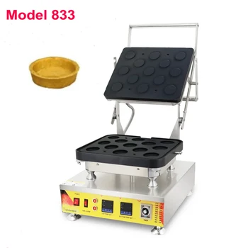 833 modell 3200W Kereskedelmi tapadásmentes 110v 220v elektromos Mini négyzet alakú sajt torta héj gépgyártó Baker