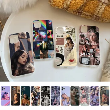 A-Ariana G-Grandes lány Phone Case iPhone 15 8 7 6 6S Plus X SE 2020 XR XS 14 11 12 13 Mini Pro Max mobiltok