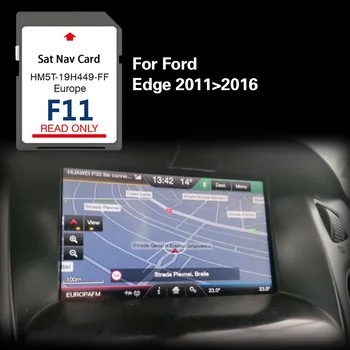 A Ford Edge 2011 2016 64GB térkép Teljes Európa borító navigáció GPS Sat Nav kártya