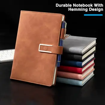 A5 notebook tartós varrott kötés rugalmas oldalak folyóirat sima írású jegyzetfüzet irodai iskolai vállalati használatra
