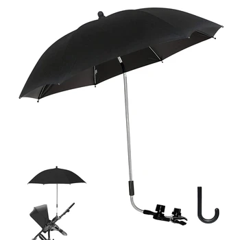 Anti-UV a védelemért Babakocsi napernyő Szakadásálló babakocsi esernyő