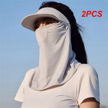 Arcvédő nyári gyorsan száradó légáteresztő anti-uv túrasálak Napvédő sál védelem Fülsál fényvédő maszk