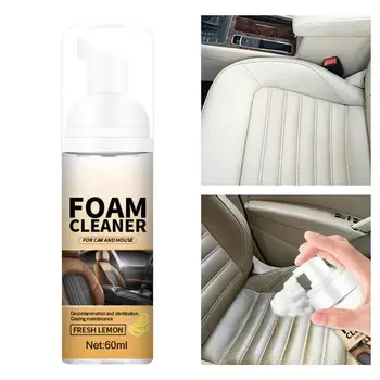 Autó belső tisztító bőr javító ülés tisztító műanyag felújítás autóhoz Autóhab tisztító 100 ml 60 ml-es autómosó tartozékok
