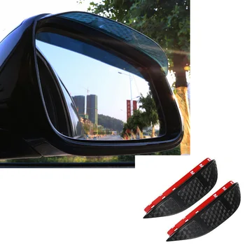  autó hátsó visszapillantó oldalsó üveg tükör burkolat keret eső nap napellenző szemöldök lámpa 2db Honda CRV CRV CR-V 2012 2013 2014 2015 2016
