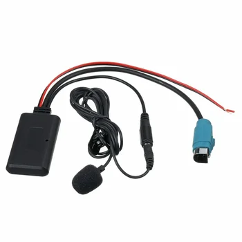 bluetooth AUX vevőkábel adapter mikrofonnal Alpesi CD-állomáshoz KCE-236B 9870/9872 kihangosító AUX audio interfészhez