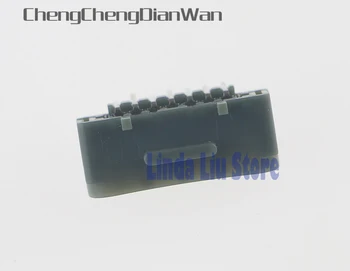 ChengChengDianWan 5db/lot Fekete-szürke javítás Pótalkatrészek Socket dugó USB interfész aljzat xbox360 Xbox 360 vezérlőhöz