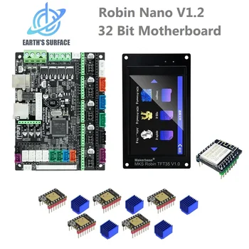 DB-3D nyomtató alkatrészek Makerbase vezérlőpult MKS Robin Nano V1.2 32 bites alaplap támogatás Marlin2.0 TFT 3,5 hüvelykes érintőképernyő