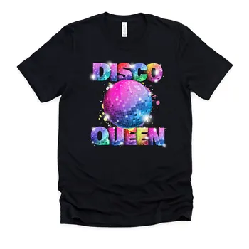 Disco Queen póló tánc hetvenes évek vintage retro 70-es évek 80 téma