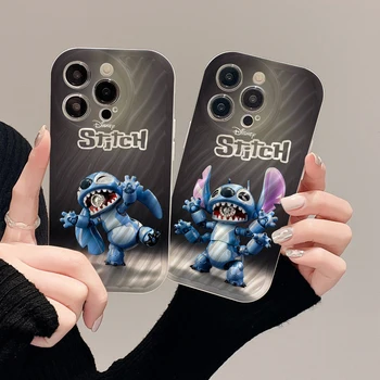 DISNEY Lilo & Stitch Water Ripple telefontok iPhone 14-hez 13 12 11 Pro Max X XS 7 8 PLUS puha szilikon ütésálló héj BORÍTÓ