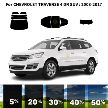 Előre vágott nanokerámia autó UV ablakfesték készlet autóipari ablakfólia CHEVROLET TRAVERSE 4 DR SUV 2008-2017