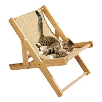 Emelt ágy macskáknak Kisállat ágy szék Macska nyugágy Emelt függőágy szék csapágy 10kg állítható macska függőágy nyúl beltéri