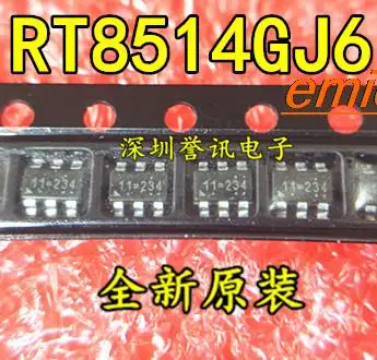 Eredeti készlet RT8514GJ6 SOT23-6 11=C05 RT8514 LED dióda 