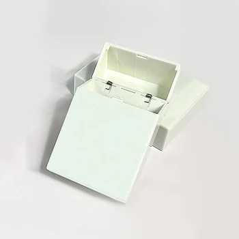 fehér Fotókártyák Tároló doboz Koreai bálvány kártya Szervező Tároló tok Asztali konténer Iskolai írószer Cukorkatartó Ajándék dekoráció