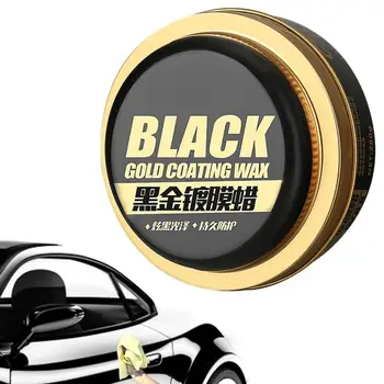 Fekete autóviasz Carnauba paszta Autóviasz Auto Paint Care kemény fényes viaszfedő festékfelület bevonat vízálló film Autó polírozás