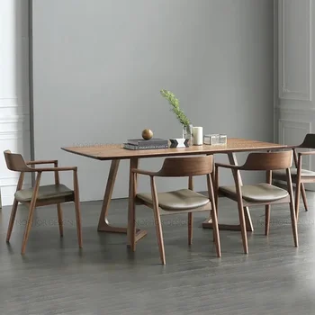 Felnőtt smink Étkezőszékek Creative Advanced Lounge Nordic Modern bőr Étkezőszékek Design iroda Sillasn Homes bútorok