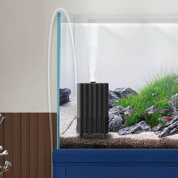  Fish Tank szivacsszűrő Whisper merülő szűrő Bio szivacsszűrő légszivattyú édesvízi sósvízi akváriumhoz Garnélarák szűrő