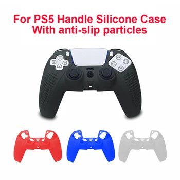 ForPS5 Gamepad szilikon gél csúszásgátló bőr tok tok fedél védőtok védőtok PS5 vezérlő védőtokhoz