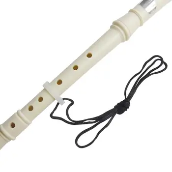 Függőleges fuvola hangszer Zsinór Anti-drop fafúvós hangszerek Fuvola Anti-lost Holder nyaklánc zsinórok hordozható nyakpánt