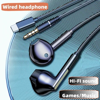  Fülbe helyezhető vezetékes fejhallgató Vezetékes fülhallgató mikrofonnal sztereó fülhallgató Sport zenei fejhallgató Xiaomi Huawei-hez