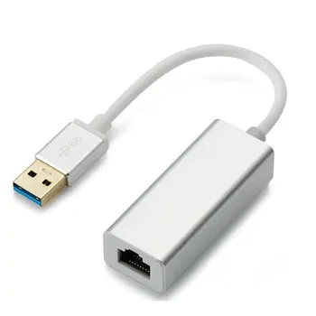 Gigabit Ethernet hálózati kártya kábel 1000Mbps adatátvitel USB adapter USB3.0 - RJ45 Lan notebook MacBook Xiaomi