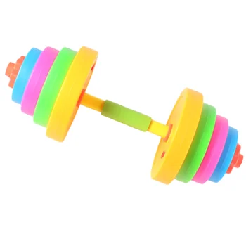 Gyermek súlyzó játék műanyag súlyzó Gyerekek óvodai karképzés Dumbbel felszerelés gyakorlat súlyzó kézi súly gyerekeknek