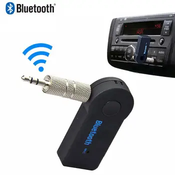 in1 vezeték nélküli bluetooth-kompatibilis 5.0 vevőegység adapter 3,5 mm-es jack autós zenéhez Audio aux A2dp fejhallgató vevő