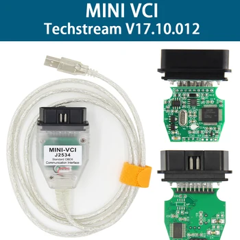 Legújabb V17.10.012 Mini VCI Techstream autódiagnosztikai szoftverek V17.00.020 For-TOYOTA J2534 Mongoose TIS: Link küldése vagy CD VAGY USB