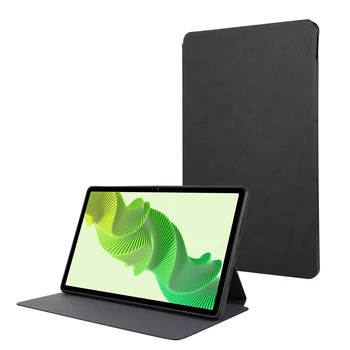 Lenovo Xiaoxin Pad Pro 12.7 borítóhoz Egyszerű Crazy Horse PU bőr tablettatok