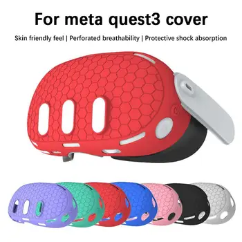 Meta Quest3 gazdafedélhez szilikon védőburkolat csúszásgátló és cseppálló Quest3 kiegészítők VR kiegészítők