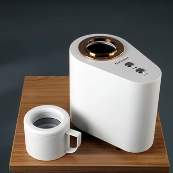 Mini Kávébabpörkölő gépek Forró levegős intelligens pörkölő otthon 50g 100g kávépörkölő minta kávébab teszteléséhez