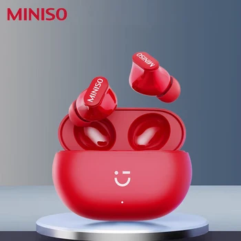 MINISO MCT02 eredeti Bluetooth HD hívás Hi-Fi alacsony késleltetésű fülhallgató Fülhallgató Vezeték nélküli fülhallgató Kültéri sportok Új headset