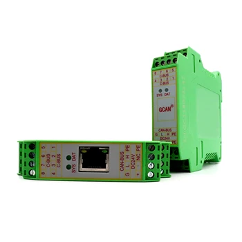 Modbus TCP to CAN Industrial Gateway Converter PLC eszközökhöz, amelyek CAN busz hálózati kommunikációhoz csatlakoznak