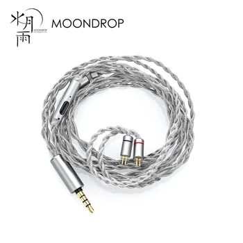 MOONDROP MC2 mikrofonfrissítő kábel 3,5 mm 0,78 mm 2 tűs oxigénmentes réz és ezüst bevonat