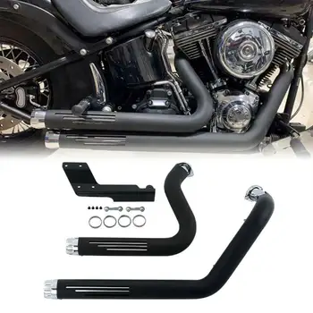Motorkerékpár kipufogódob csőkészlet Harley Sportster XL 883 XL 1200 Iron Roadster SeventyTwo Iron 883 2014-2020 2019 Drag