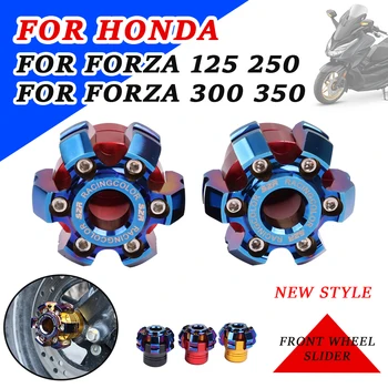 Motorkerékpár tartozékok Első kerék tengely villa Ütközés csúszkák Honda Forza125 leesés elleni védelem Forza350 Forza250 Forza300 2023