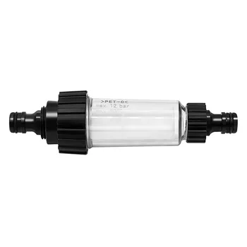 Nagynyomású mosó vízszűrő K2 K3 K4 K5 K6 K7 G 3/4 hüvelykes vízszűrőkhöz átlátszó szűrőhálós mellbimbócsatlakozáshoz